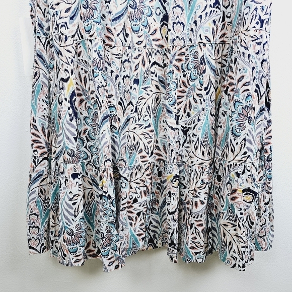 Lucky Brand Tiered Ruffle Dress NWT, size Large - Picture 7 of 11